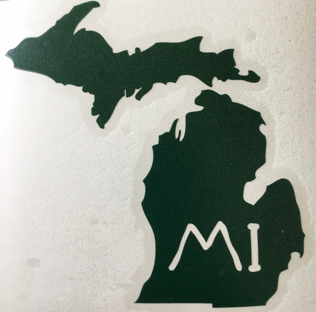 Mitten Inspired Logo, MI Vehicle Decal