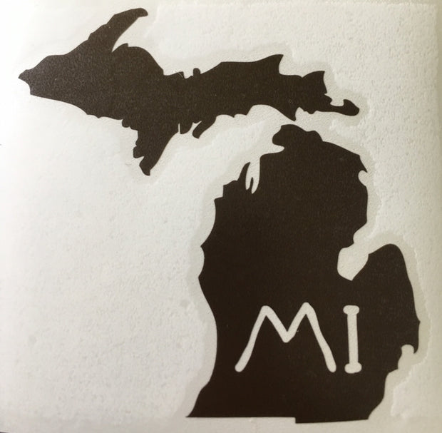 Mitten Inspired Logo, MI Vehicle Decal